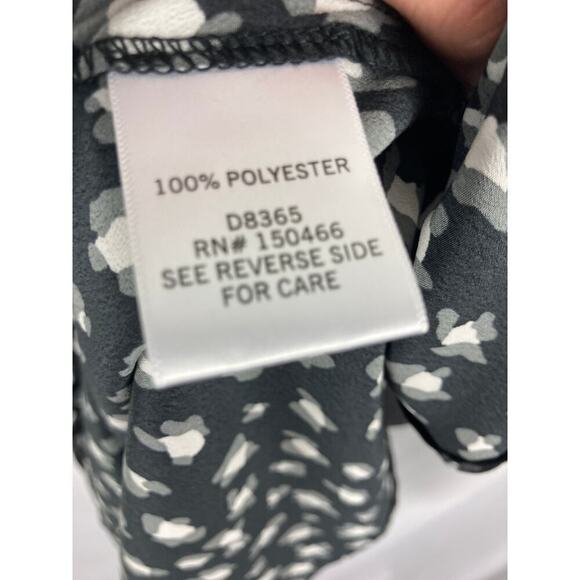 41 Hawthorn Patterned Long Sleeve Dress Size Large - Picture 5 of 6